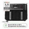 Ninja Foodi MAX Dual Zone Heißluftfritteuse mit digitalem Bratenthermometer AF451EU