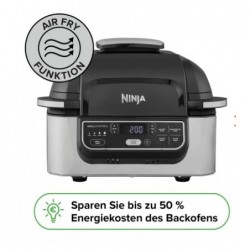 Ninja Foodi Grill Heiβluftfritteuse AG301EU